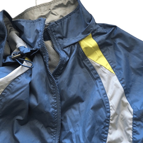 SPIRIT Vintage OUTWEAR LIGHT JACKET BLUE-LIME size S - Picture 4 of 11